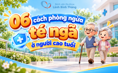 (HCDC) Infographic: 06 cách phòng ngừa té ngã ở người cao tuổi